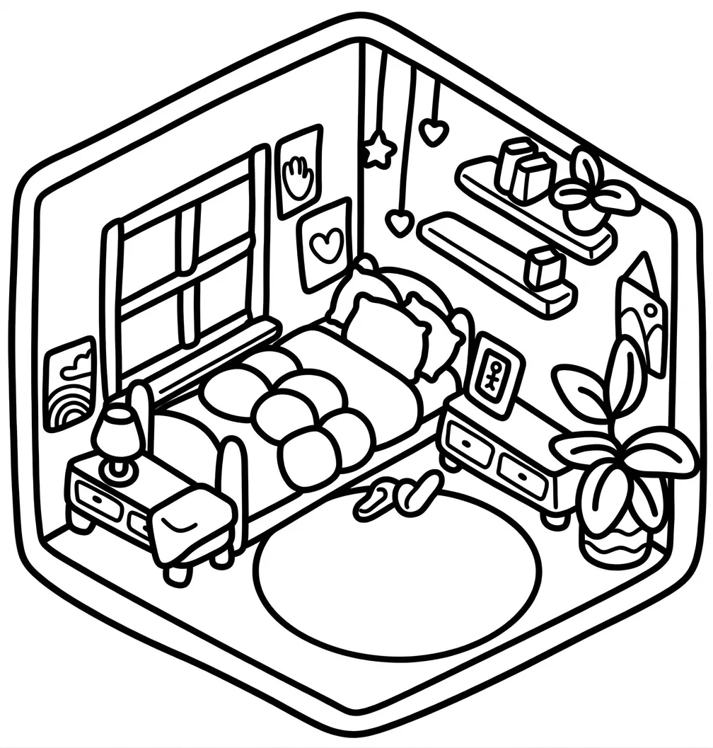 Cozy Corner 33 para colorear para imprimir pdf