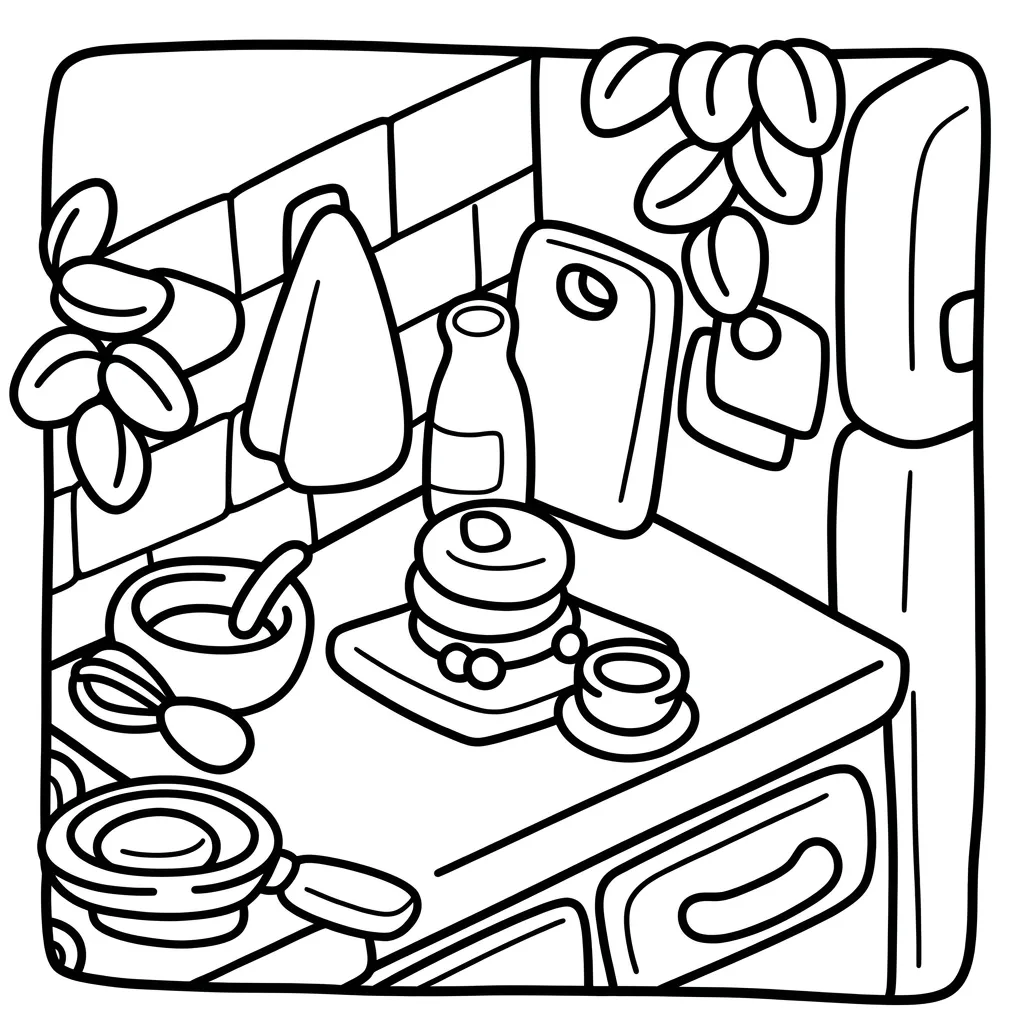 Cozy Corner 36 para colorear para niños para descargar