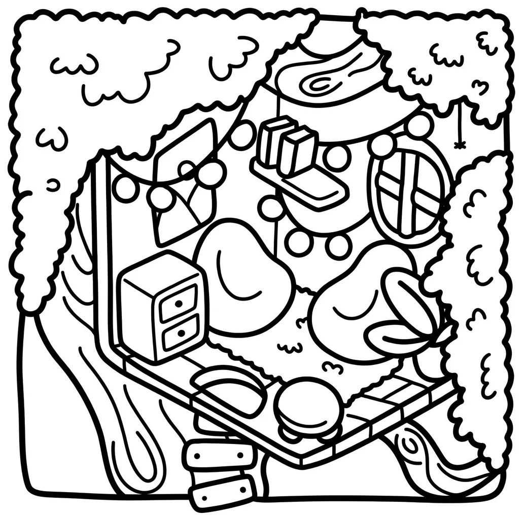 Cozy Corner 39 para colorear para niño de 10 años