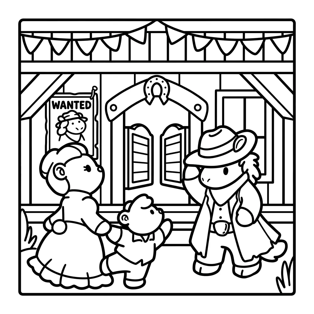 imagen de Cozy Eras 11 para colorear para niño