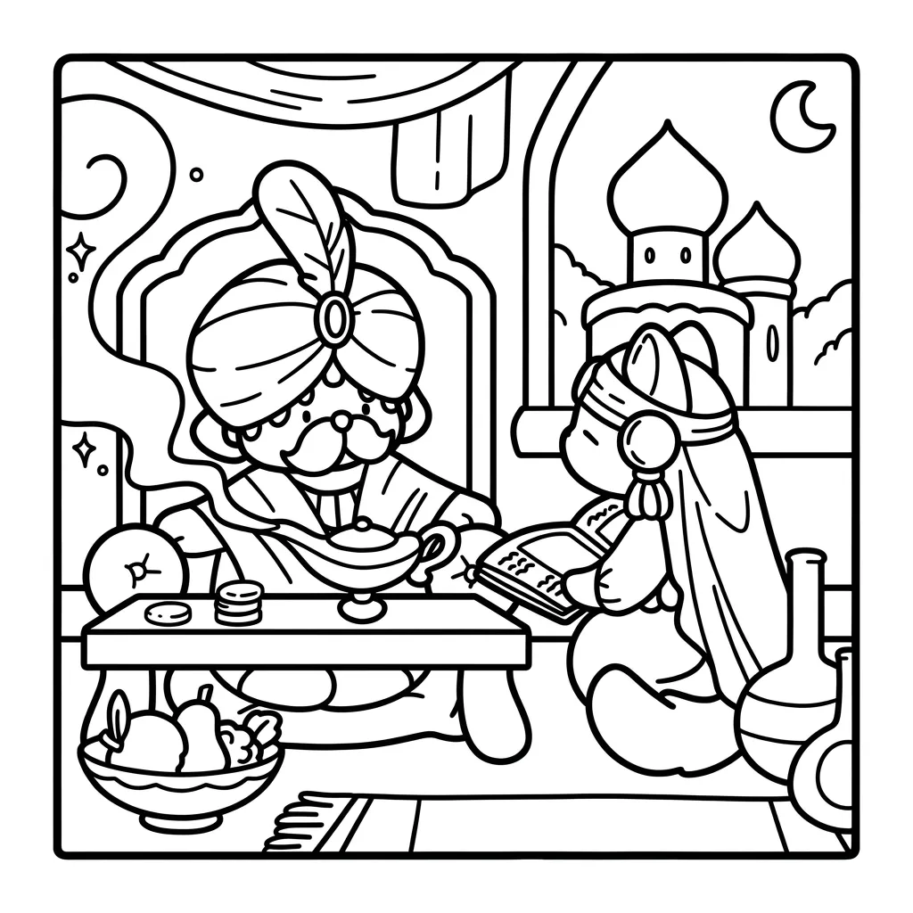 Cozy Eras 18 para colorear gratis para imprimir