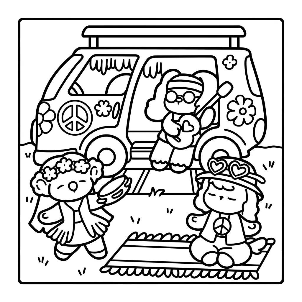 Cozy Eras 25 para colorear gratis en línea