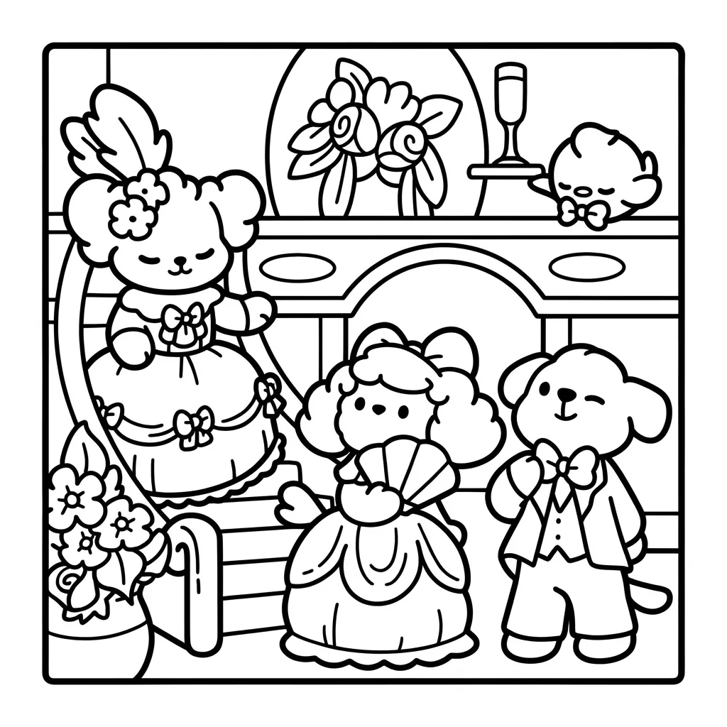 Cozy Eras 4 para dibujar en línea