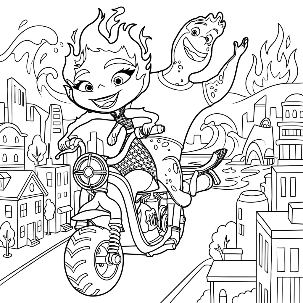 Elemental 16 para dibujar en línea