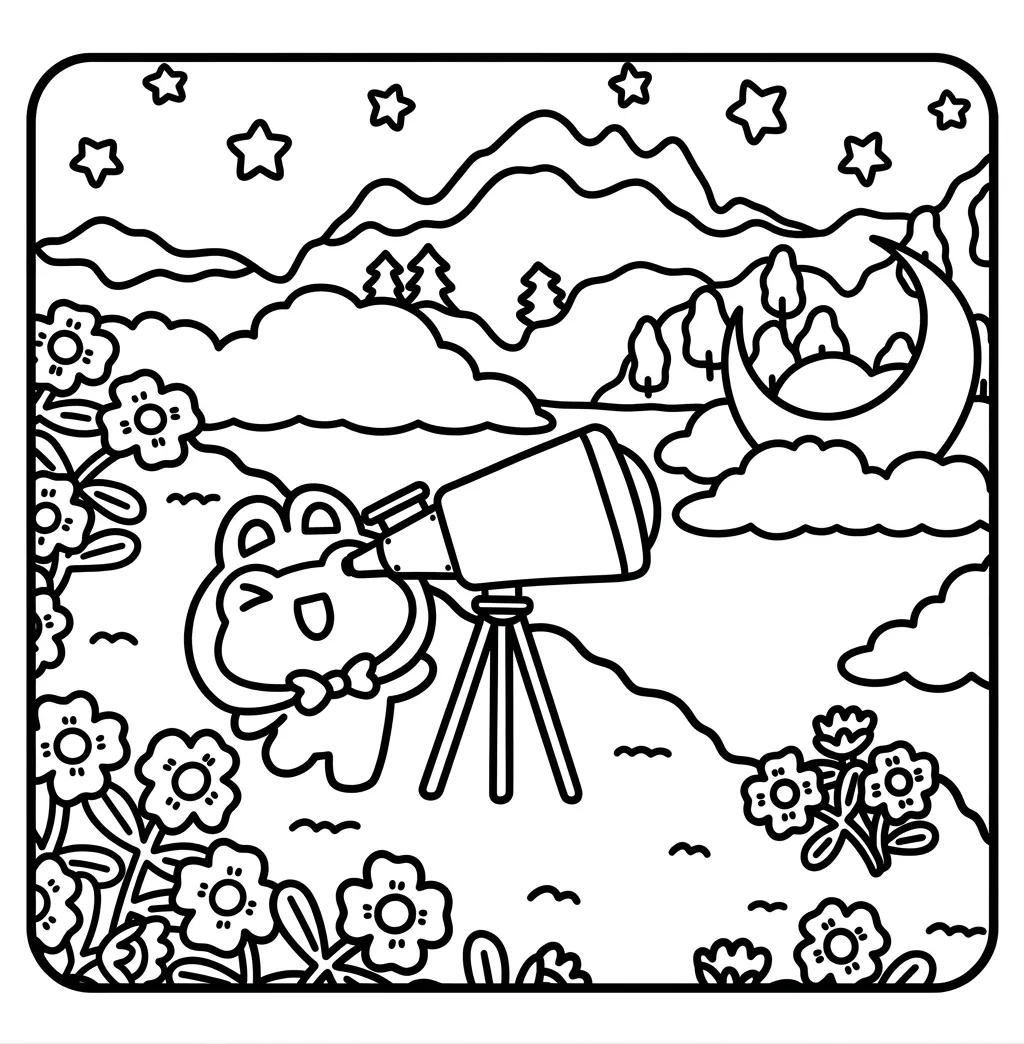 Froggy Days 10 para colorear para descargar