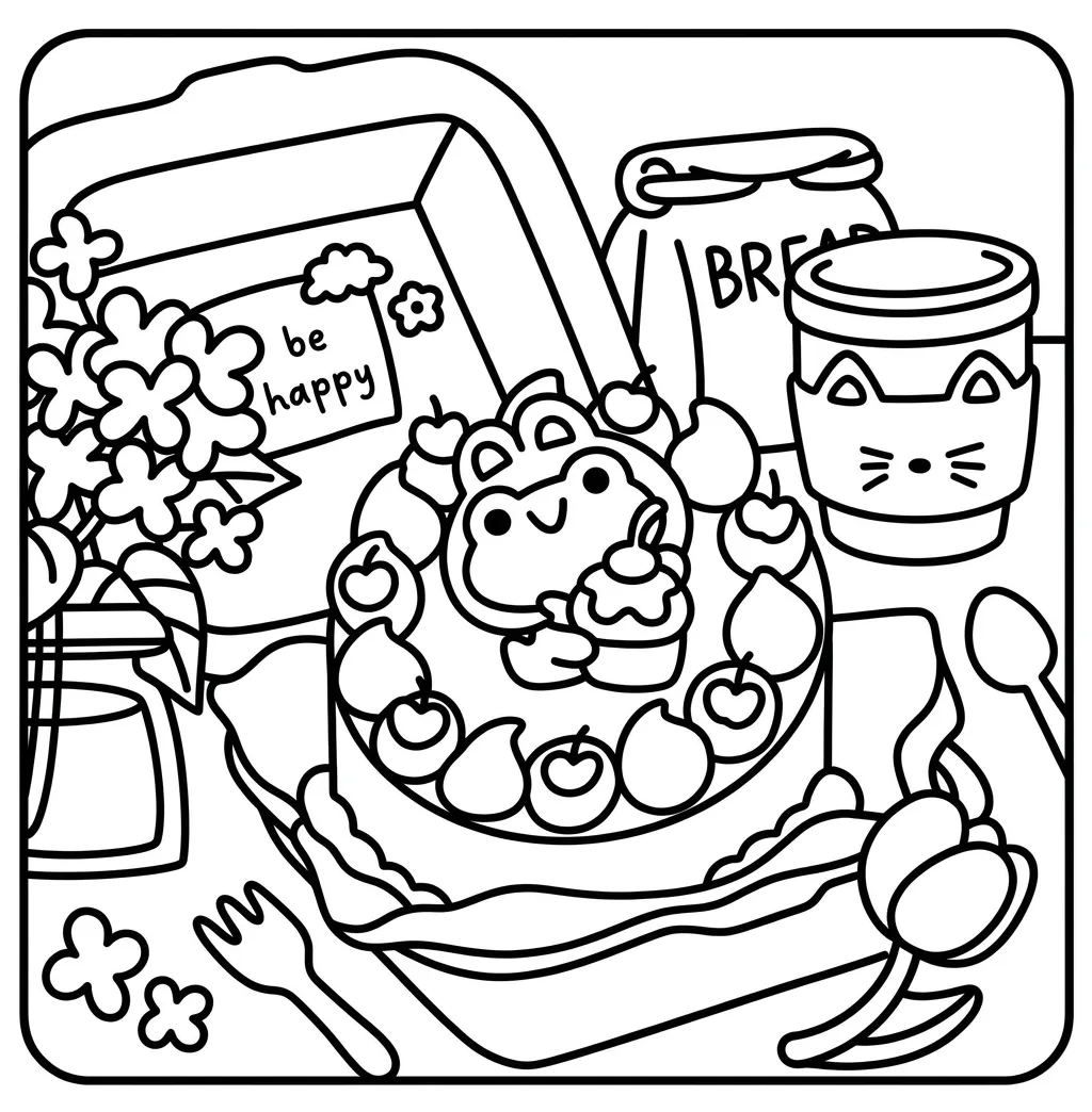 Froggy Days 21 para colorear para niño de 8 años