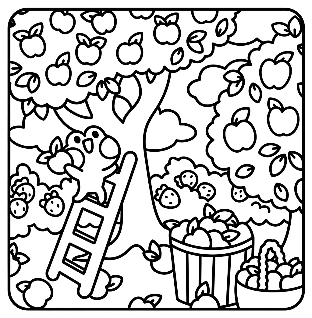 Froggy Days 26 para colorear para niño de 4 años