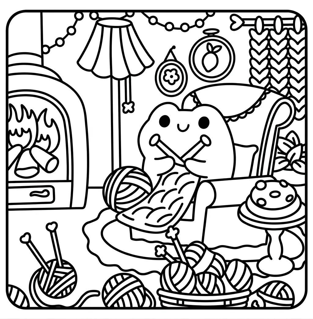 Froggy Days 38 para colorear para imprimir gratis