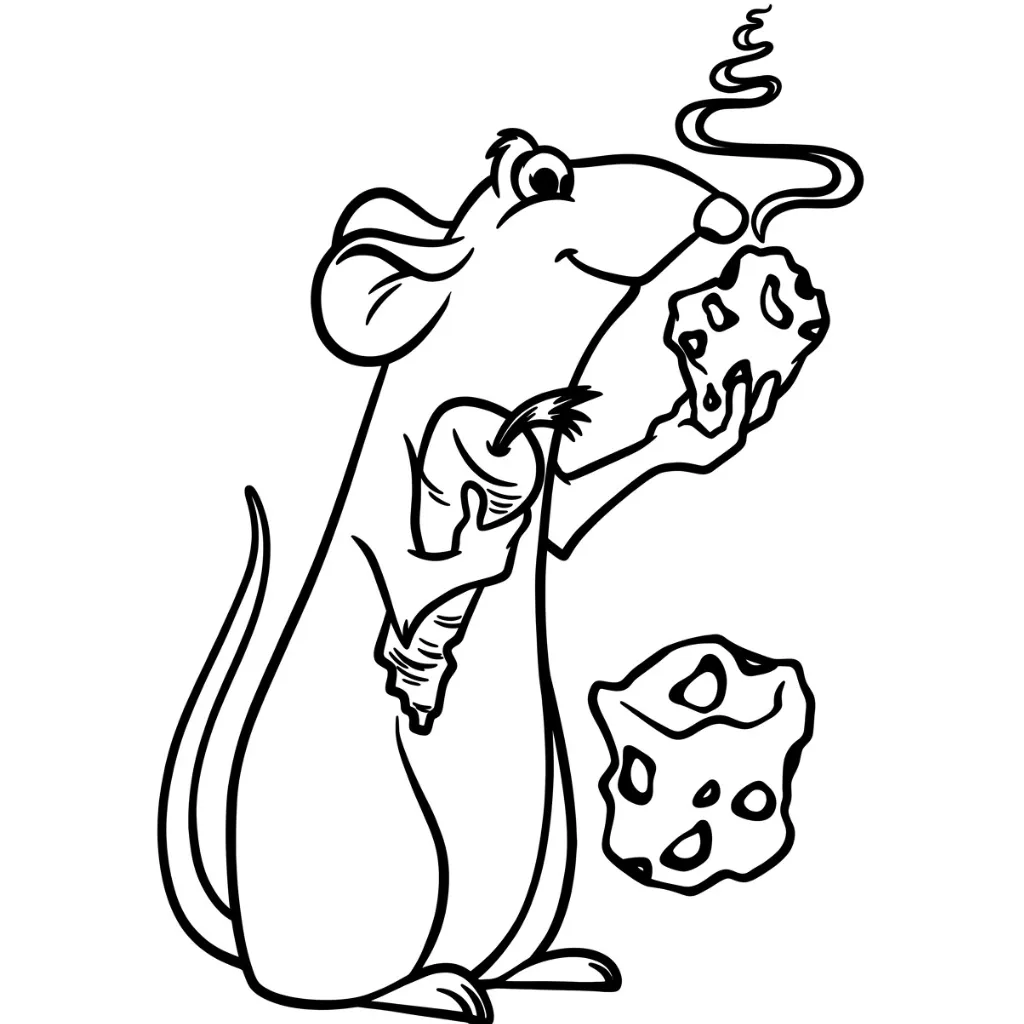 Ratatouille 19 para colorear para imprimir