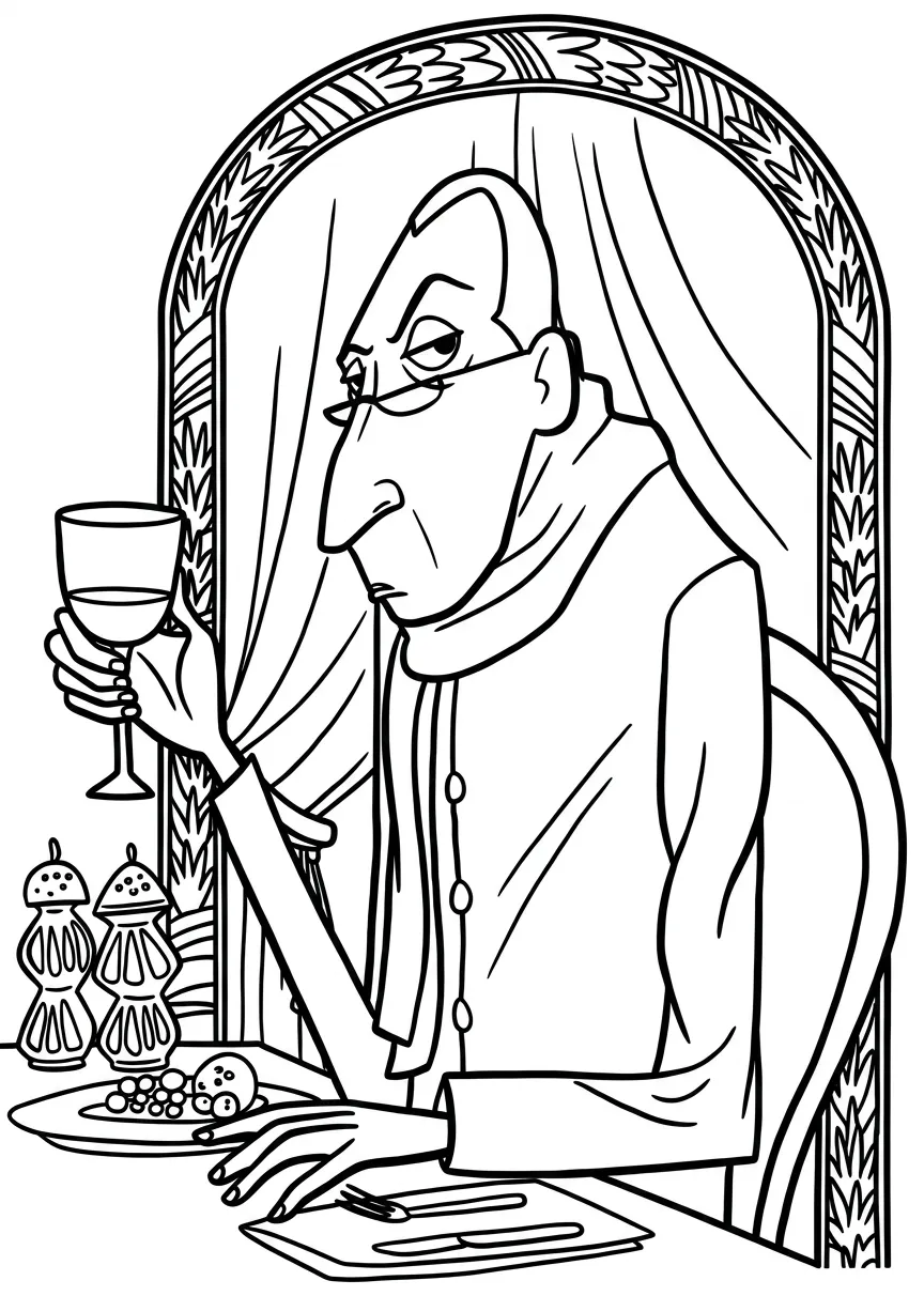 Ratatouille 22 para colorear para imprimir gratis