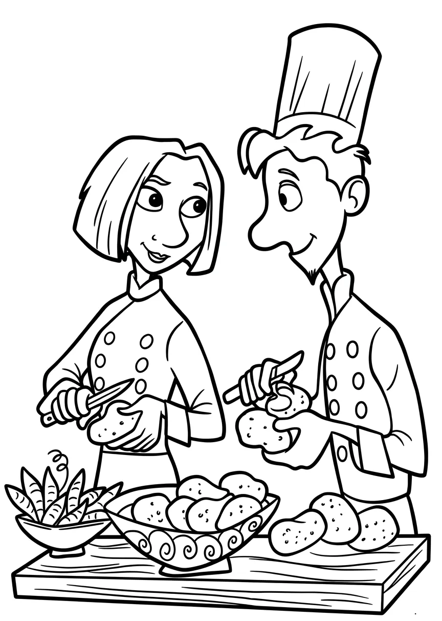 Ratatouille 26 para colorear para imprimir