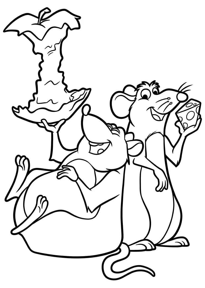 descargar Ratatouille 34 para colorear gratis