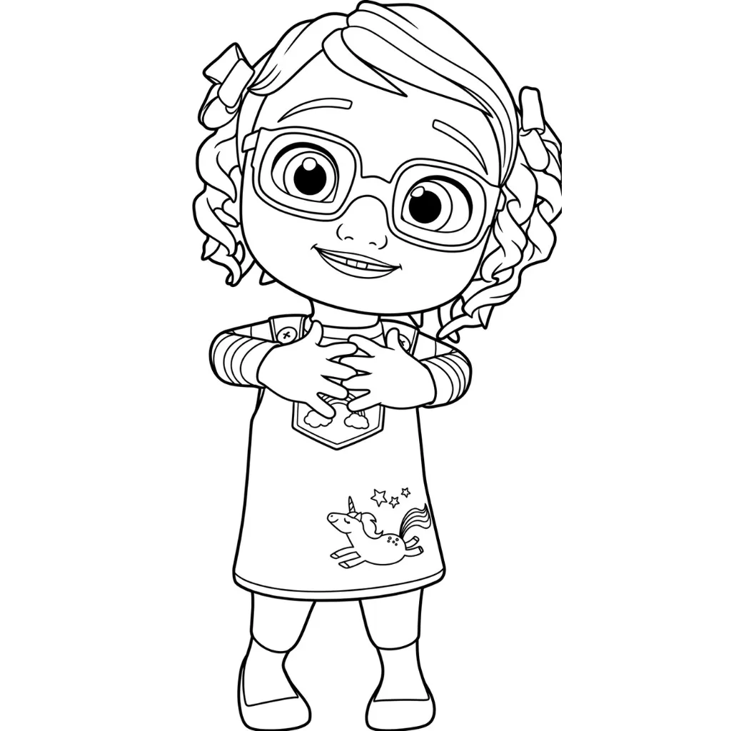 Bebefinn 13 para colorear para imprimir pdf