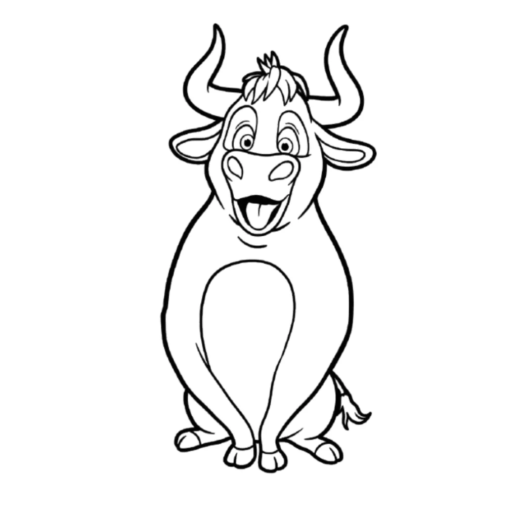 Ferdinand 15 para colorear para imprimir a4