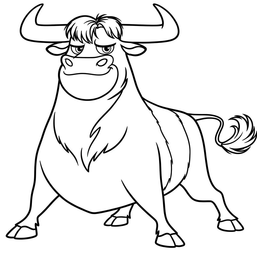Ferdinand 2 para colorear y aprendizaje