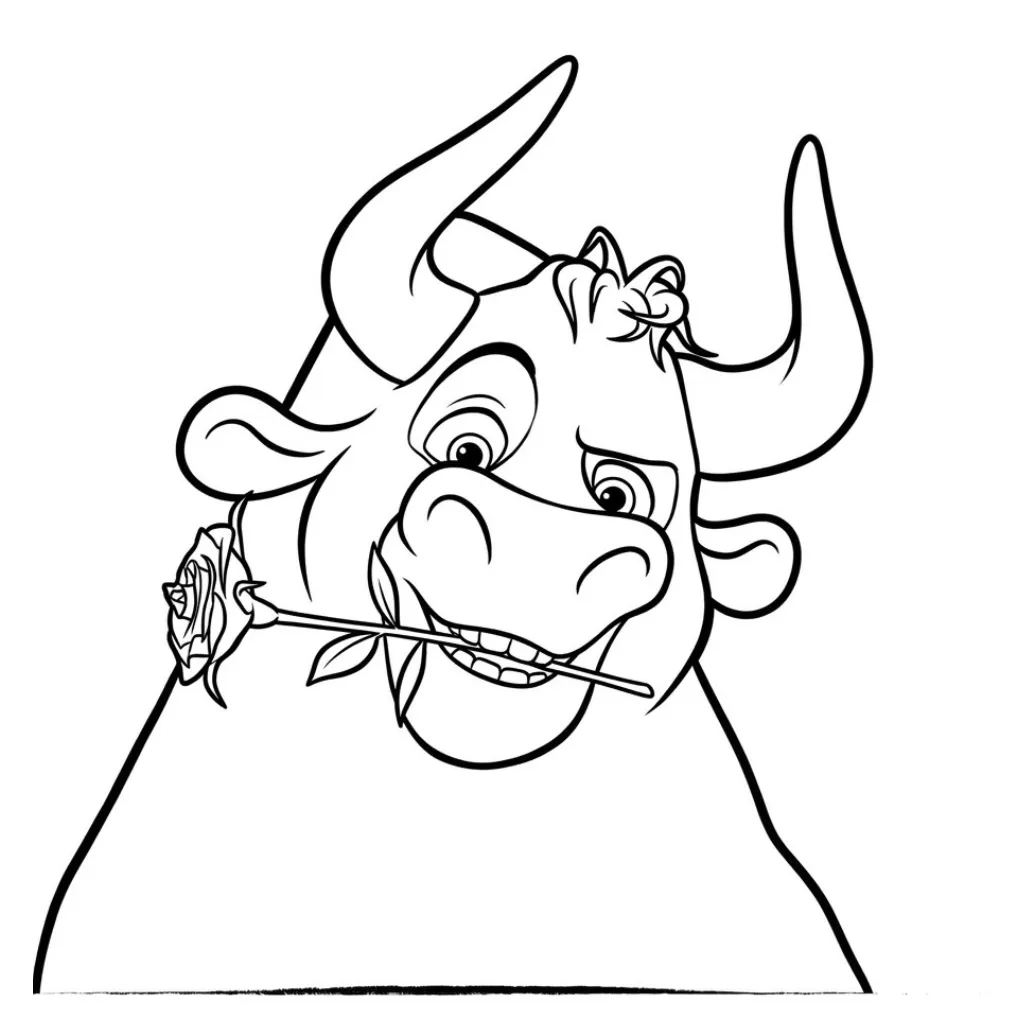 Ferdinand 9 para colorear para niños para descargar