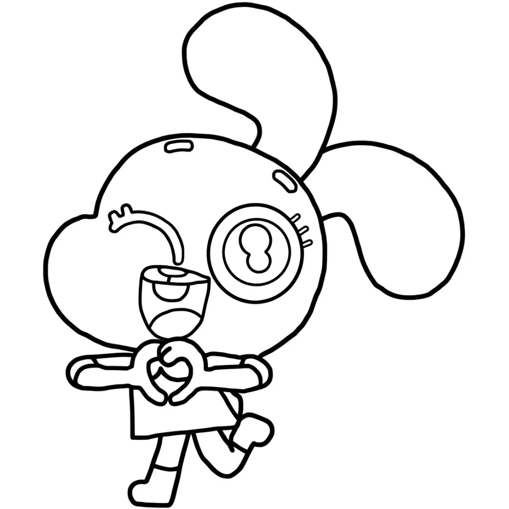 Gumball 20 para dibujar en línea