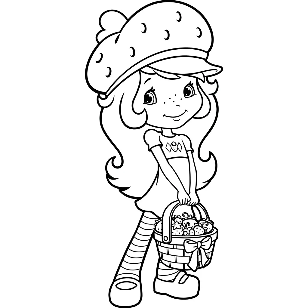 Rosita Fresita 23 para colorear para imprimir gratis pdf
