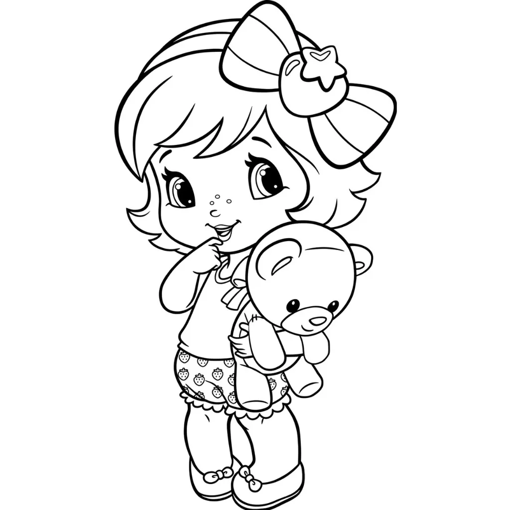 Rosita Fresita 26 para colorear para imprimir