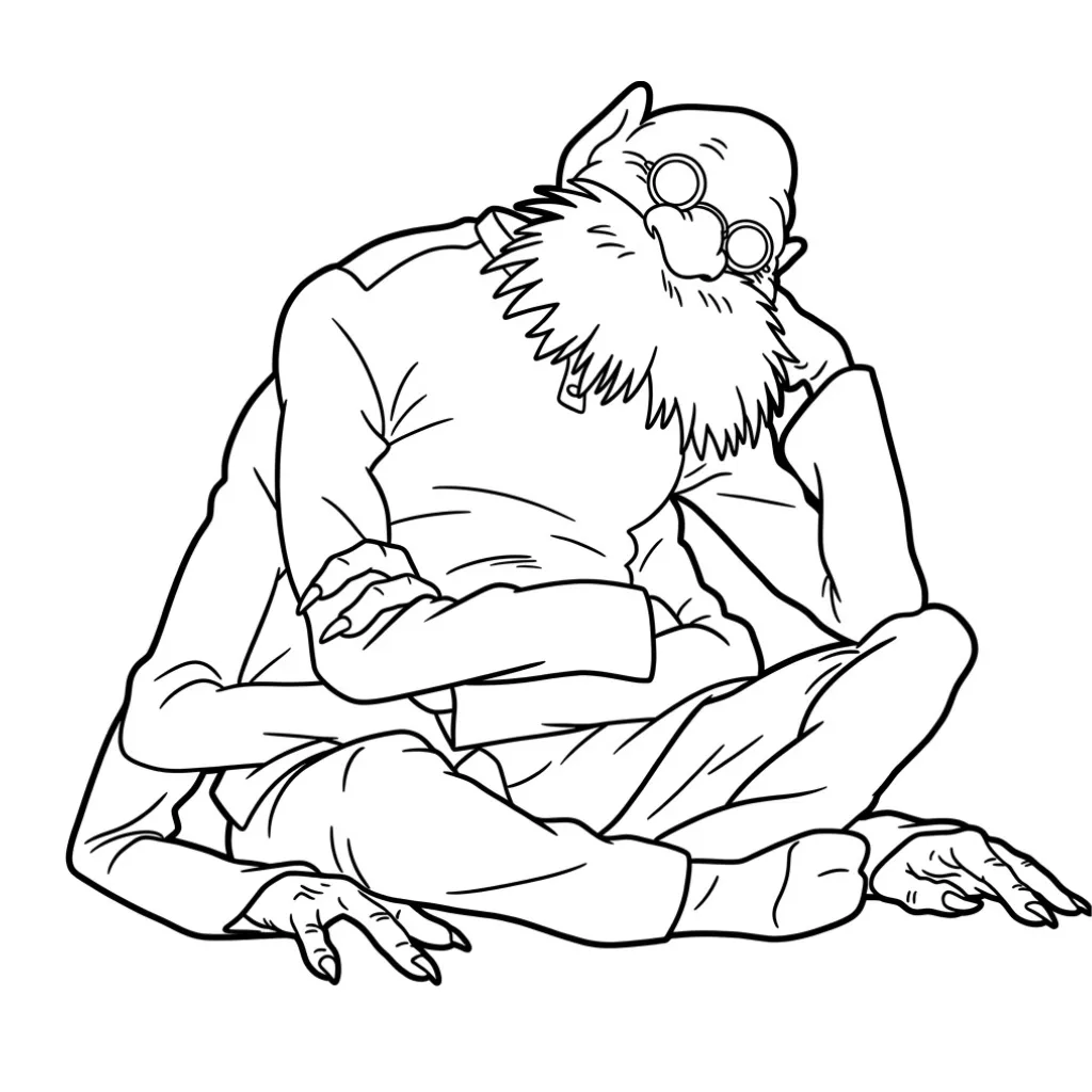 Spirited Away 16 para colorear y recortar