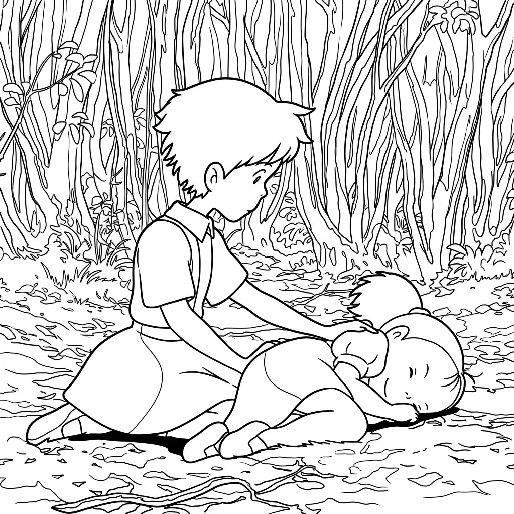 Totoro 25 para colorear para imprimir