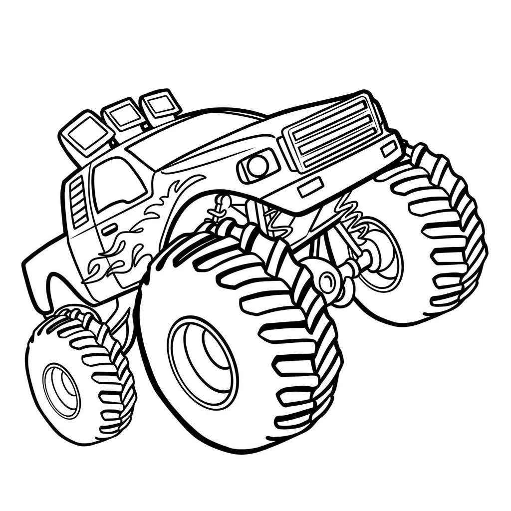 Blaze Y Los Monster Machines 6 para colorear y recortar para imprimir