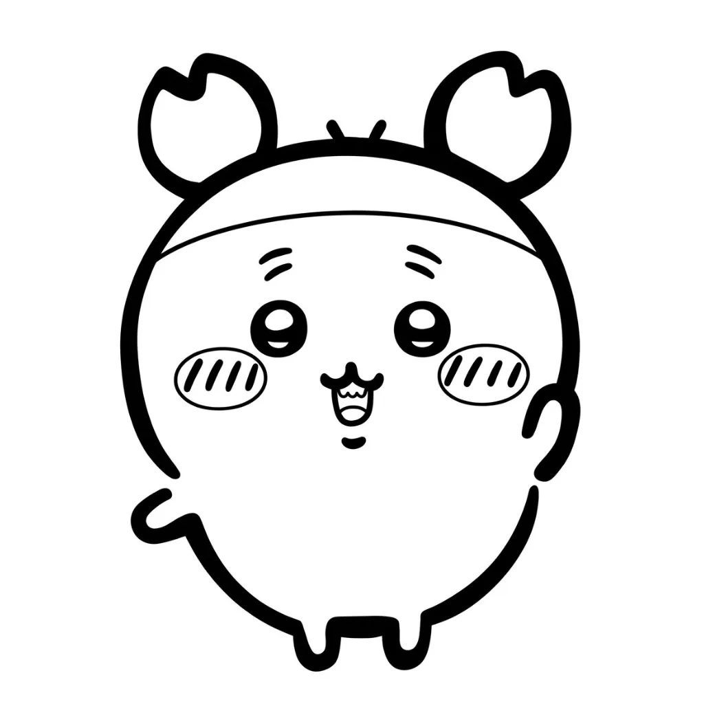 Chiikawa 10 para dibujar e imprimir