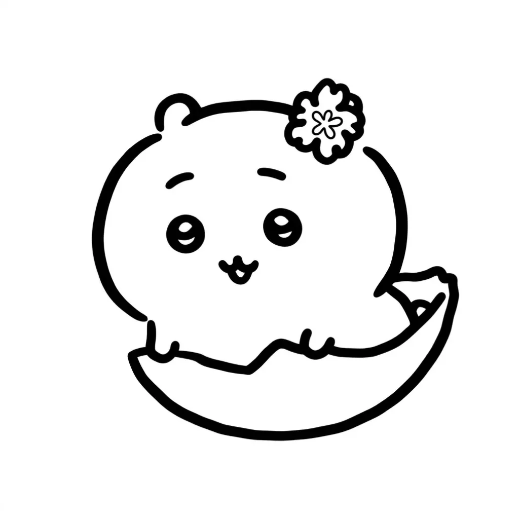 para imprimir Chiikawa 17 para colorear gratis