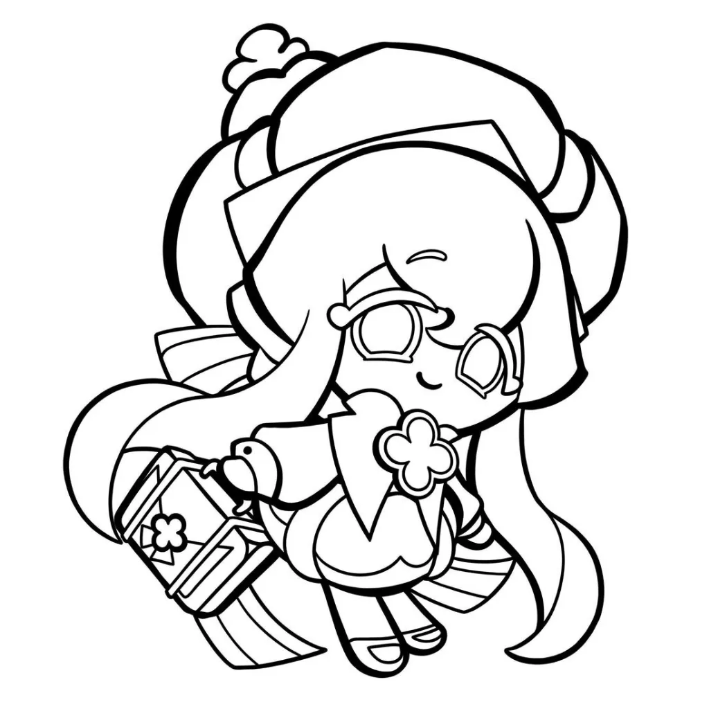 Cookie Run 17 para colorear gratis