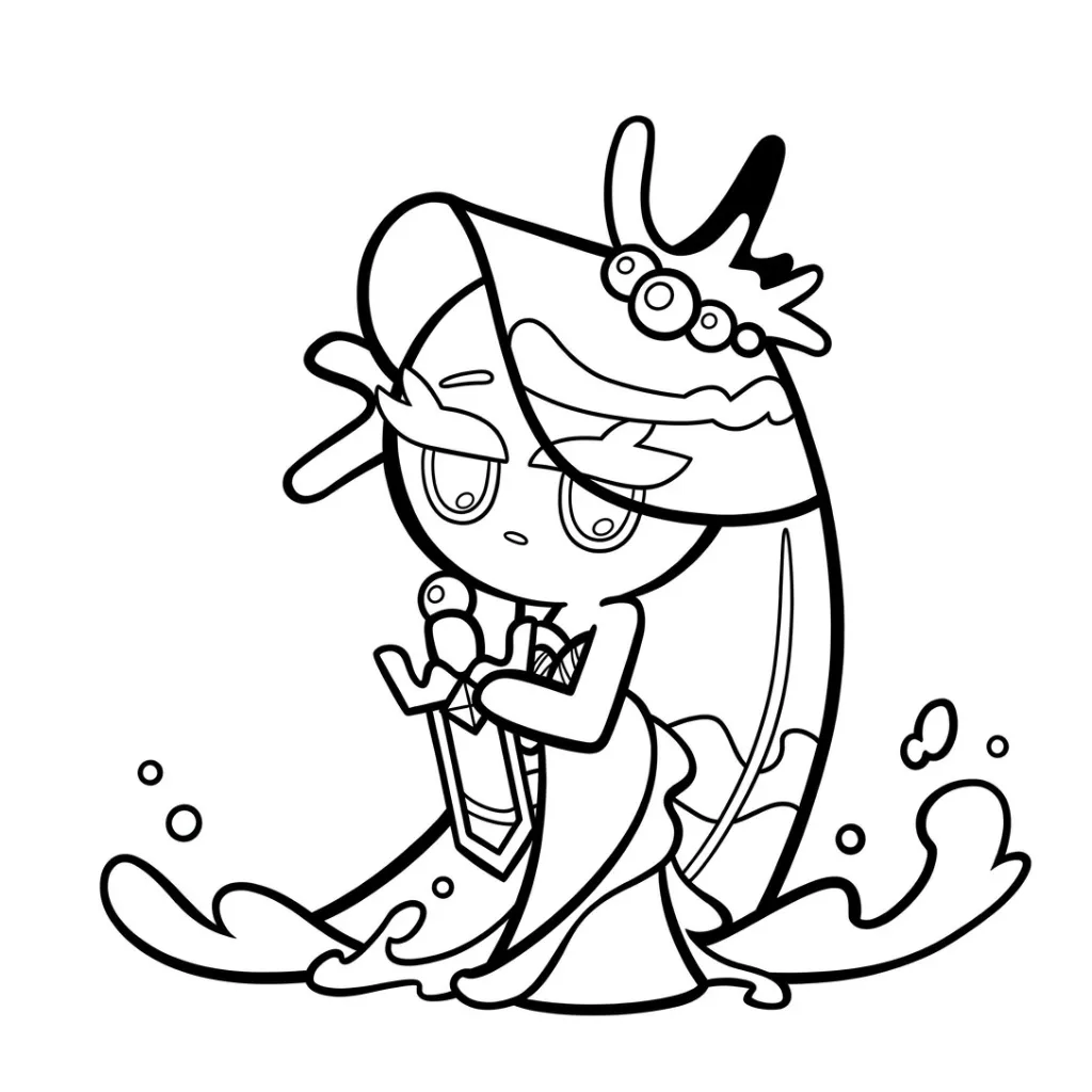 Cookie Run 20 de niño para colorear para imprimir