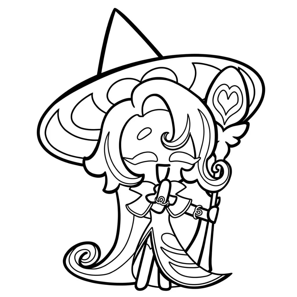 Cookie Run 3 para colorear y dibujo para imprimir
