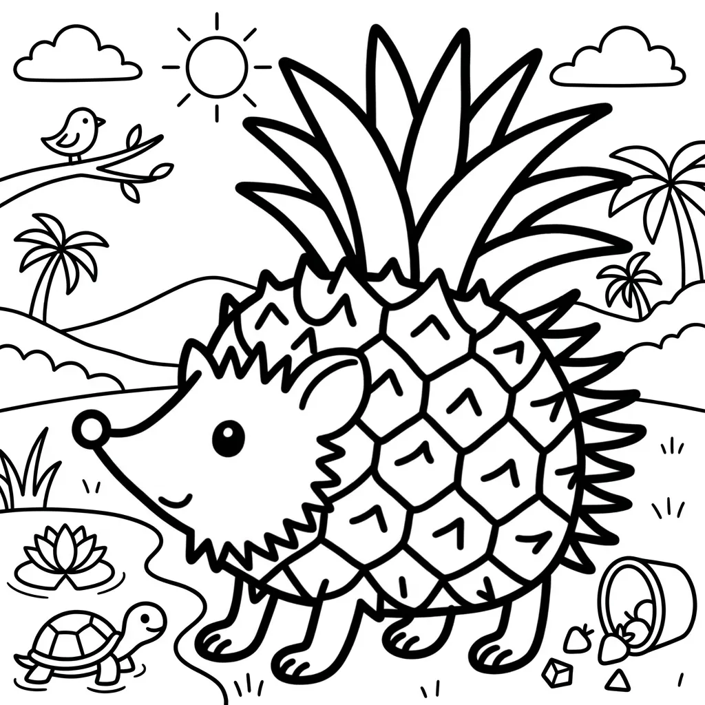 Snooffi Zeffirulli 10 para colorear para primaria