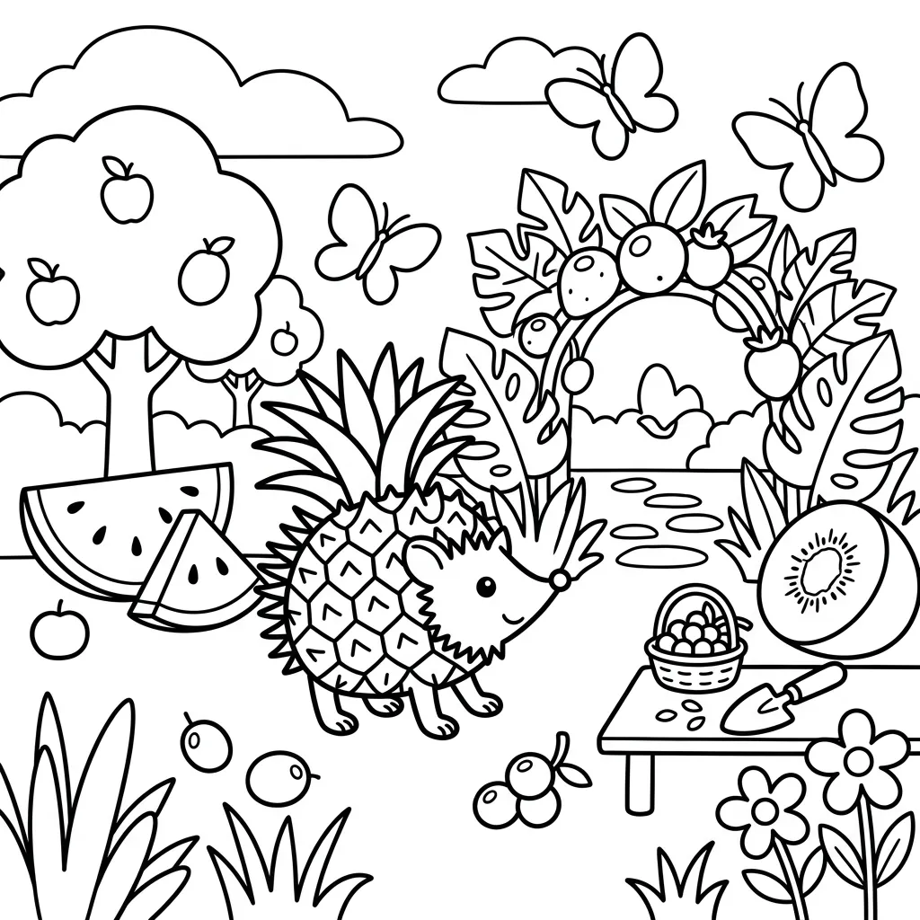 Snooffi Zeffirulli 13 para colorear para descargar