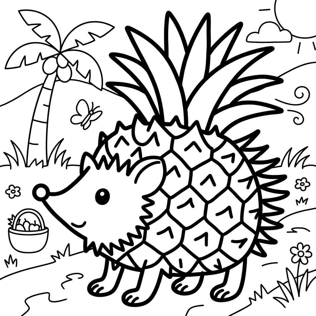Snooffi Zeffirulli 14 para colorear para imprimir para niño de 4 años