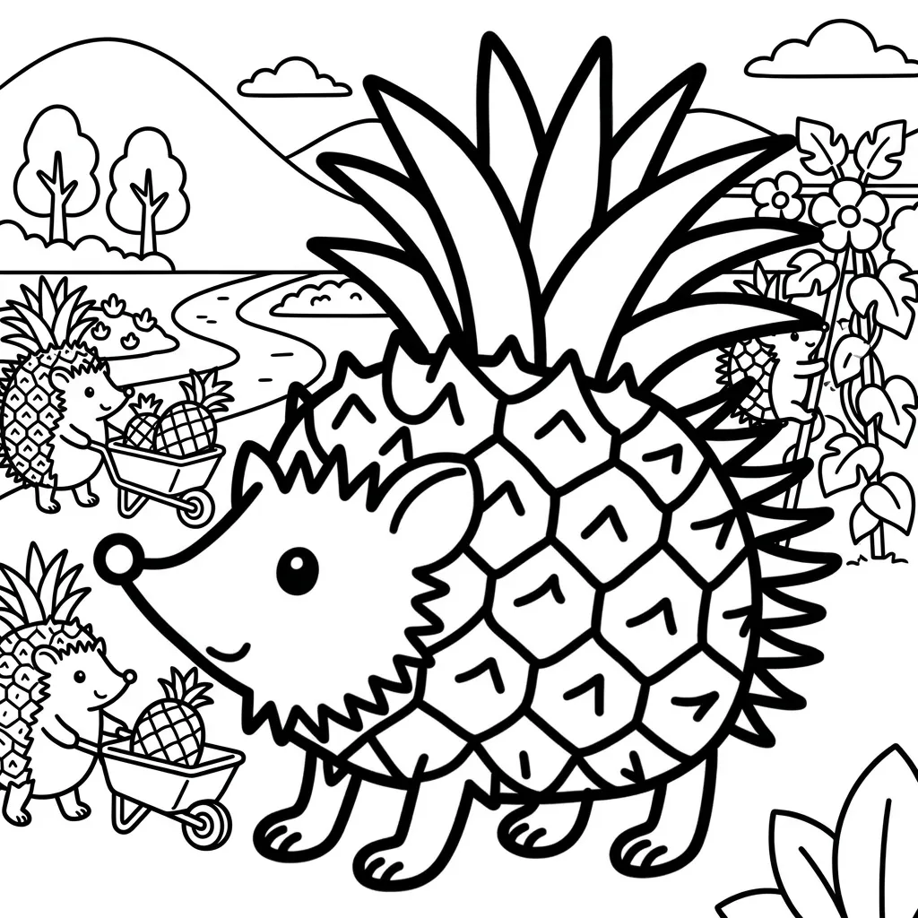 Snooffi Zeffirulli 17 para colorear para niño de 4 años