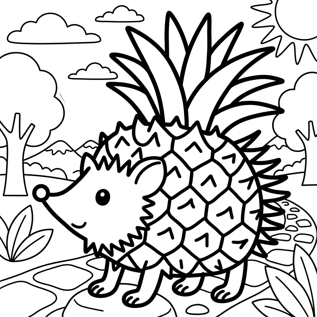 Snooffi Zeffirulli 7 para colorear para niños para descargar