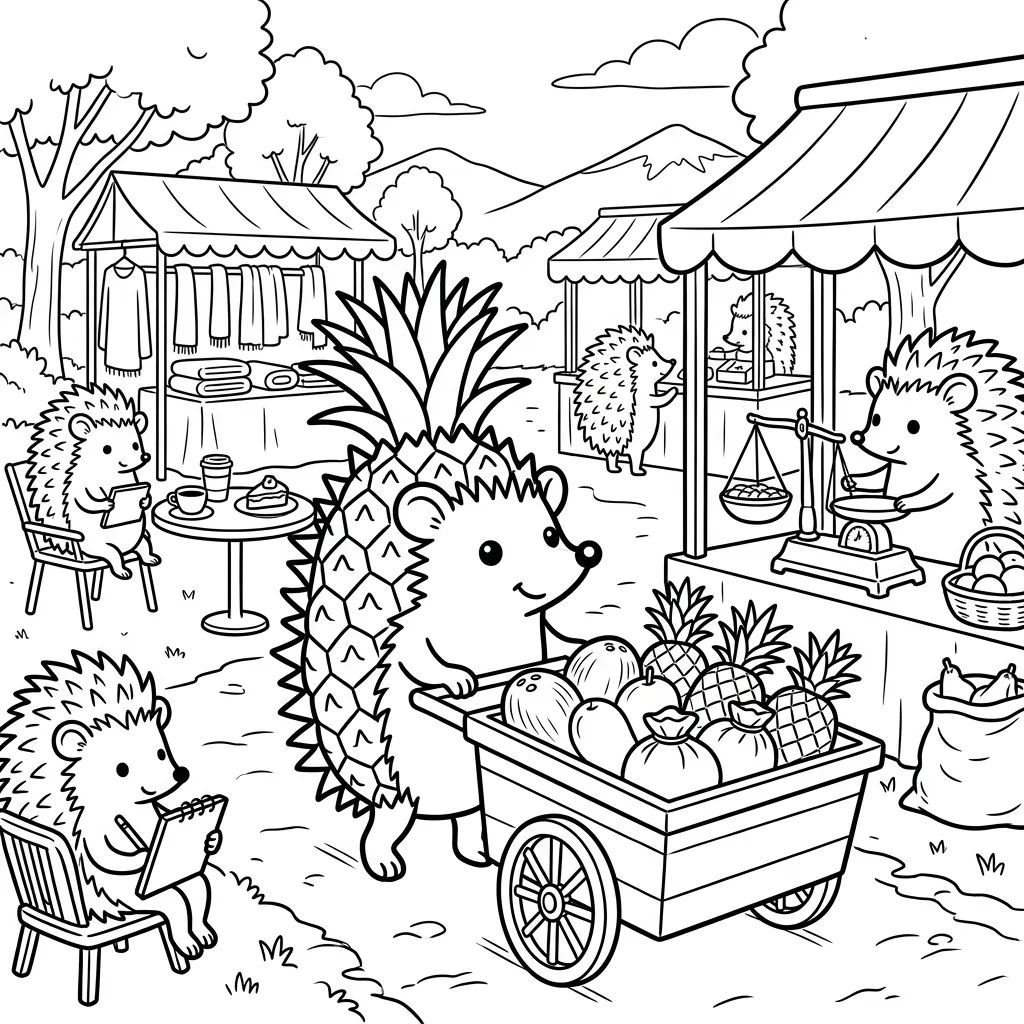 Snooffi Zeffirulli 8 para colorear en línea para niño
