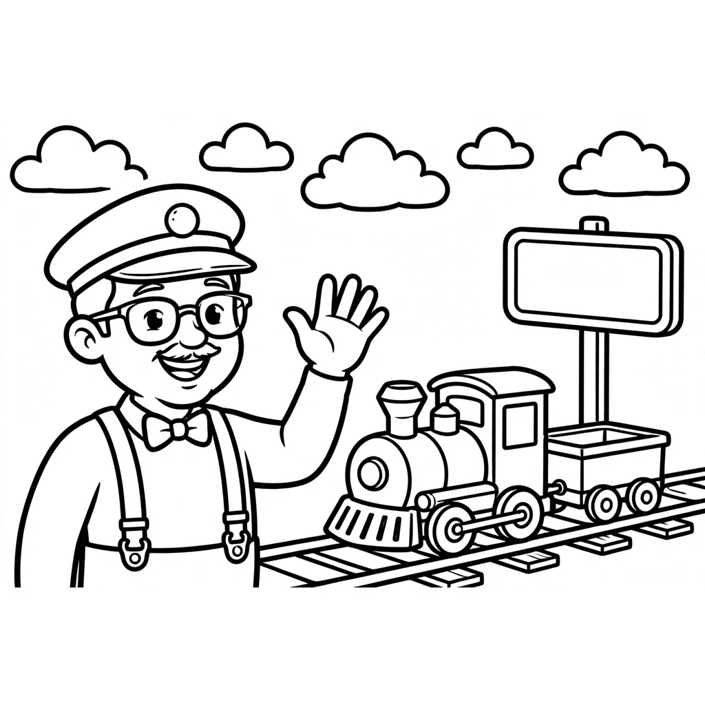 Blippi 15 para colorear para imprimir gratis