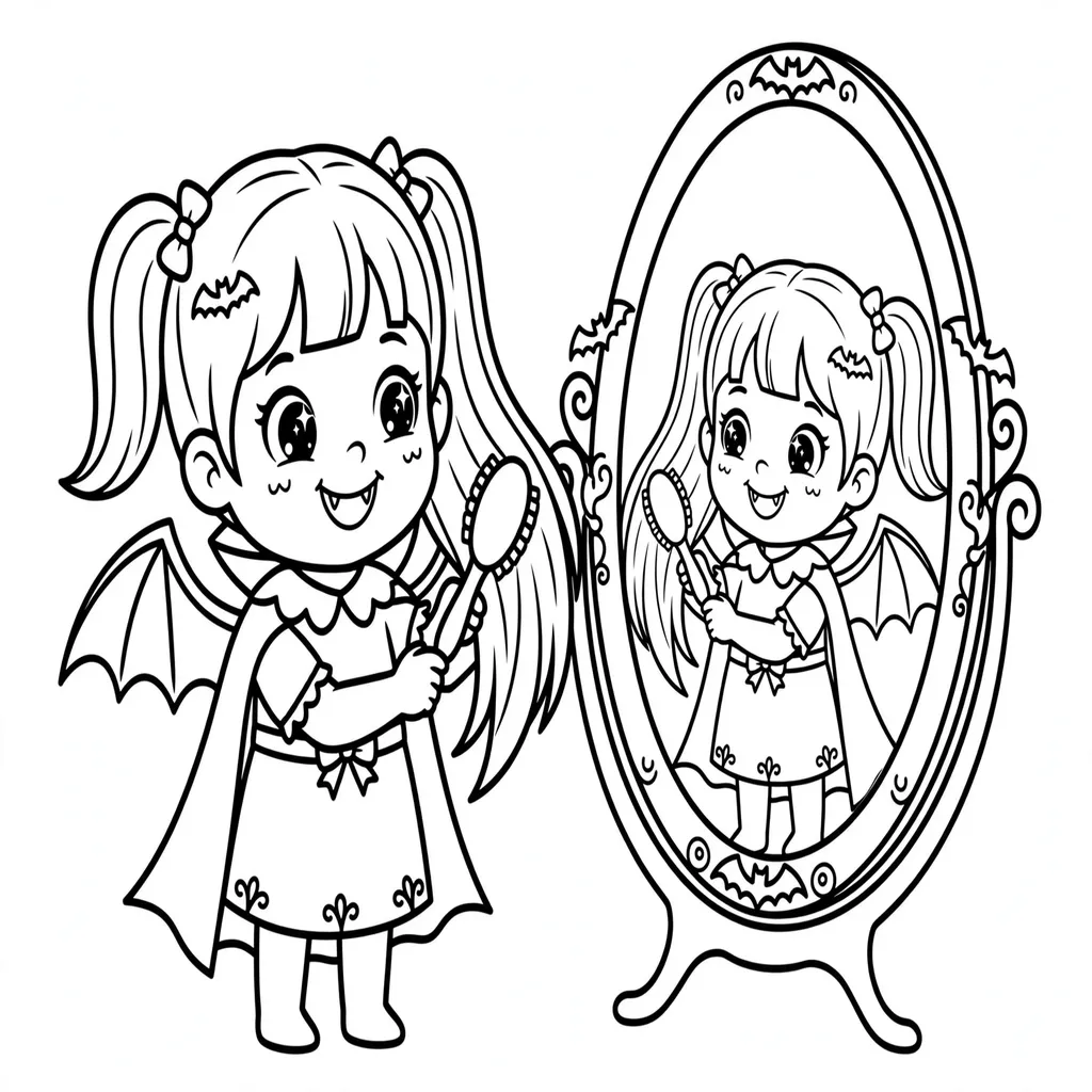Vampirina 9 para colorear para imprimir