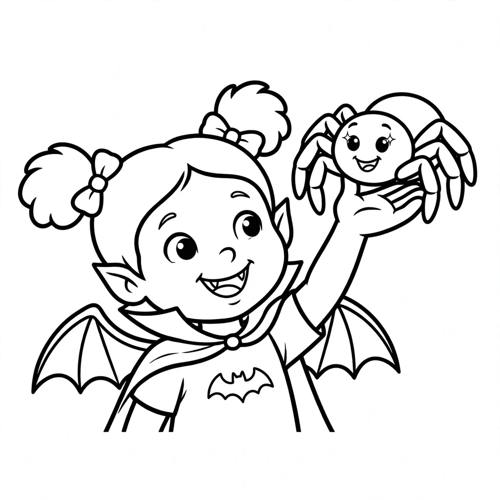 Vampirina 16 para colorear para niño de 10 años