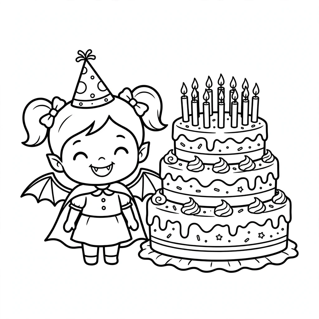 Vampirina 18 para colorear para imprimir